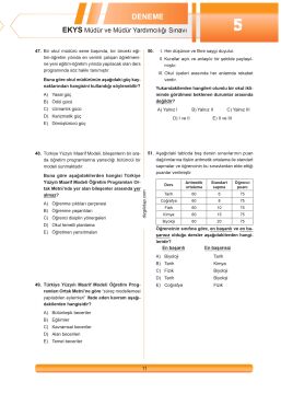 Dizgi Kitap 2026 MEB EKYS Müdür ve Müdür Yardımcılığı 5 Deneme ve Son 7 Yıl Tamamı Qr Çözümlü Çıkmış Sorular Seti Fatih Sesli 5. Baskı