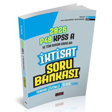 Savaş Yayınları P48 KPSS A Grubu İktisat Tamamı Çözümlü Soru Bankası