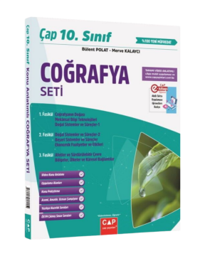 Çap Yayınları 10. Sınıf Coğrafya Seti