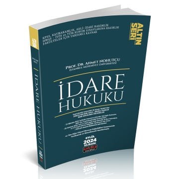 Savaş Yayınları İdare Hukuku Konu Anlatımı
