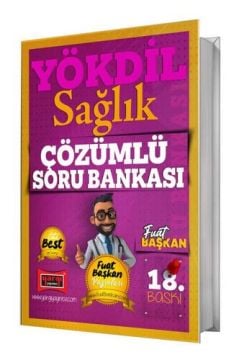 Yargı Yayınları 2025 YÖKDİL Sağlık Detaylı Çözümlü Soru Bankası Fuat Başkan