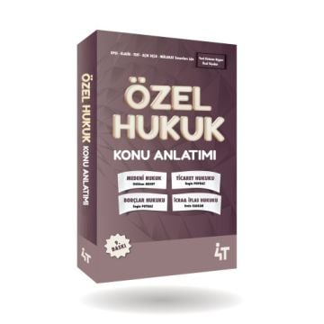Özel Hukuk Konu Anlatımı 4t Yayınları