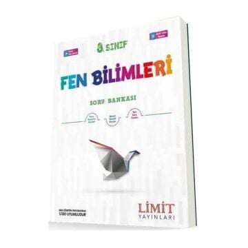 Limit Yayınları 8. Sınıf LGS Fen Bilimleri Soru Bankası