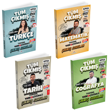 Dizgi Kitap 2026 Türkçe, Matematik, Coğrafya ve Tarih Tüm Sınavlar Tamamı Video Çözümlü Çıkmış Sorular Seti Enes Eker Zeki Tuğa Gizem Ural Mertcan Güler﻿