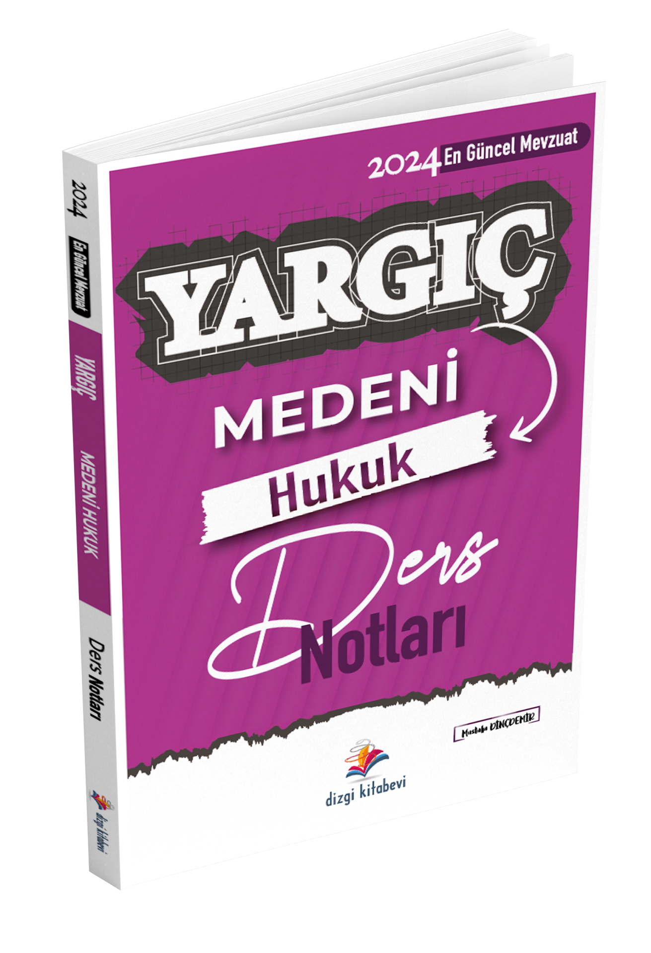 Dizgi Kitap Yargıç Hakimlik ve Hmgs Medeni Hukuk Ders Notları 4. Baskı 2024 Mustafa Dinçdemir