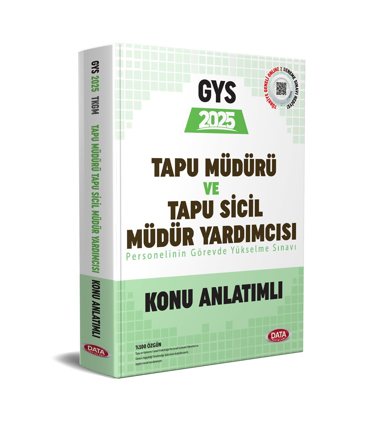 Tapu Müdürü - Tapu Sicil Müdür Yardımcısı GYS Konu Anlatımlı Data Yayınları