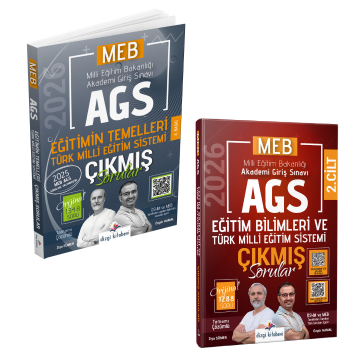 Dizgi Kitap 2026 MEB AGS Tamamı Video Çözümlü Eğitim Bilimleri ve Türk Milli Eğitim Sistemi Çıkmış Sorular Ziya Sümer Özgür Hamal