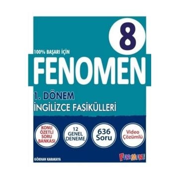 Fenomen Okul Yayınları 8. Sınıf İngilizce 1. Dönem Fasikülleri Gökhan Karakaya