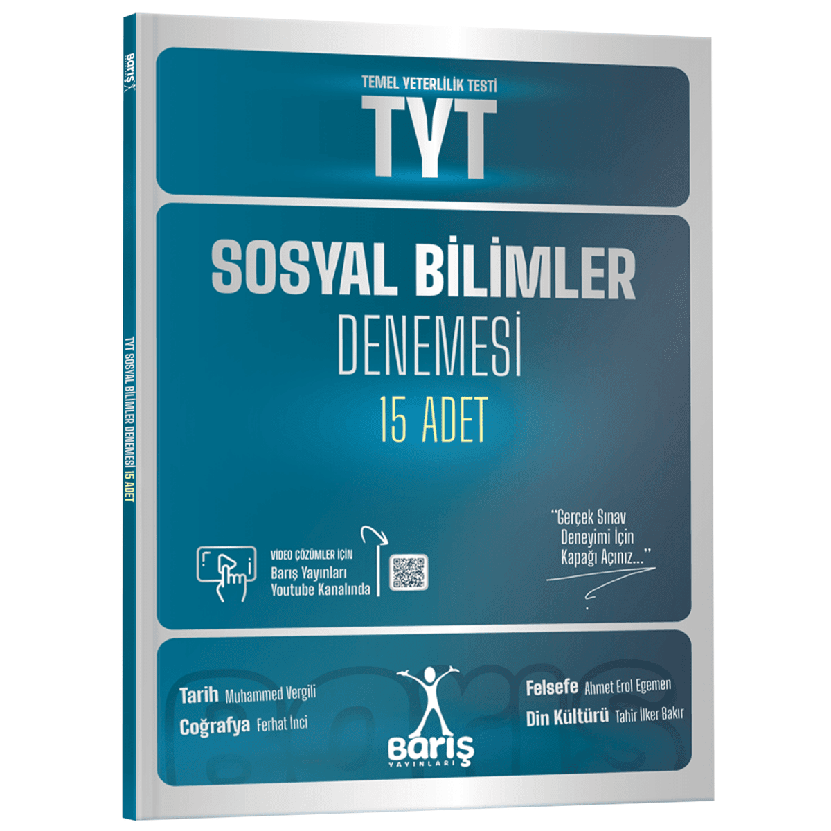 Barış Yayınları TYT Sosyal Bilimler Denemesi 15 Adet Barış Yayınları
