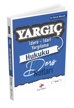 Dizgi Kitap 2024 Yargıç İdari Hakimlik Ders Notları Seti
