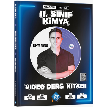 Kimya Adası 11. Sınıf Kimya Video Ders Kitabı Akademi Serisi KR Akademi