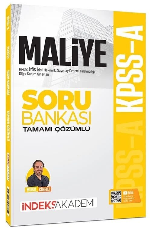 KPSS A Grubu Maliye Soru Bankası Çözümlü - Murat Güzelli İndeks Akademi Yayıncılık