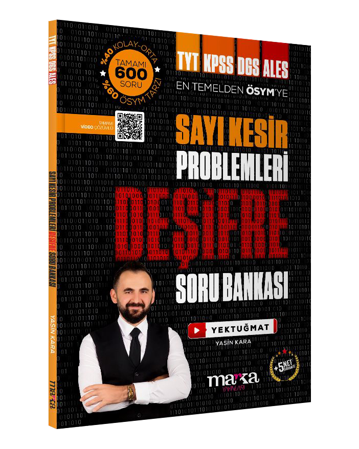 2026 En Temelden ÖSYM`ye Sayı Kesir Problemler Yektugmat Deşifre Soru Bankası Marka Yayınları