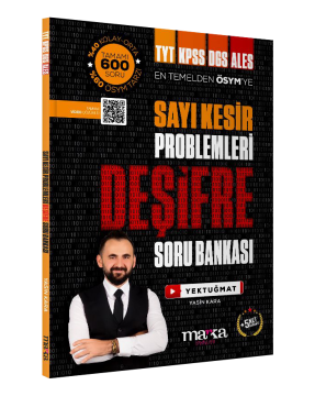 2026 En Temelden ÖSYM`ye Sayı Kesir Problemler Yektugmat Deşifre Soru Bankası Marka Yayınları