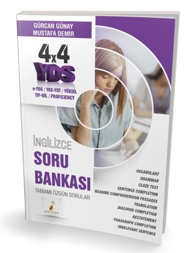 4x4 YDS İngilizce Soru  Bankası Pelikan Yayınları