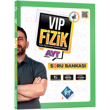 VİP Fizik AYT Soru Bankası KR Akademi Yayınları