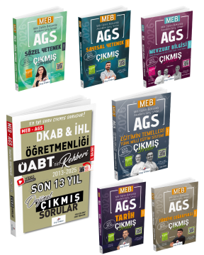 Dizgi Kitap 2026 Meb Ags Çıkmış Sorular & Öabt DKAB İHL Çıkmış Sorular Seti - Konu Tasnifli ve Tamamı Video Çözümlü