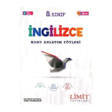 Limit Yayınları 8. Sınıf İngilizce Konu Anlatım Föyleri