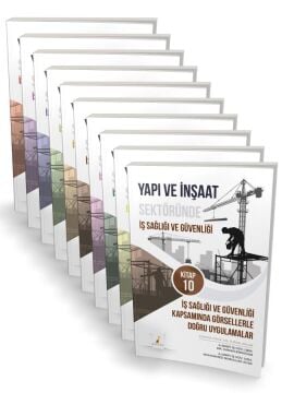 Yapı ve İnşaat Sektöründe İş Sağlığı ve Güvenliği Seti Pelikan Yayınları