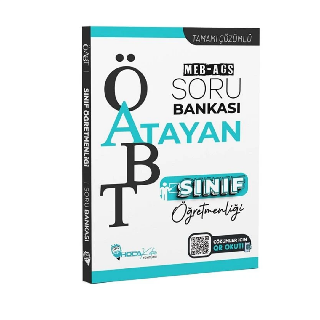 ÖABT MEB-AGS Sınıf Öğretmenliği Atayan Soru Bankası Çözümlü Hoca Kafası Yayınları