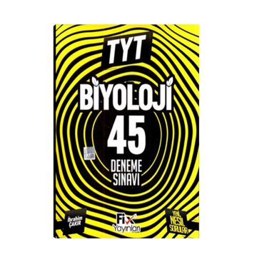 TYT Biyoloji 45 Denemeleri Fix Yayınları