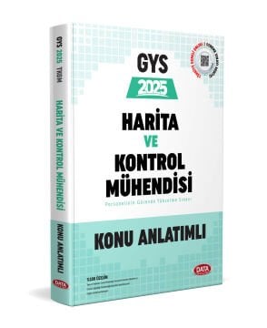 Tapu ve Kadastro Genel Müdürlüğü Harita ve Kontrol Mühendisi Unvan Değişikliği Sınavı Konu Anlatımlı  Data Yayınları