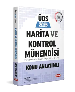 Tapu ve Kadastro Genel Müdürlüğü Harita ve Kontrol Mühendisi Unvan Değişikliği Sınavı Konu Anlatımlı  Data Yayınları
