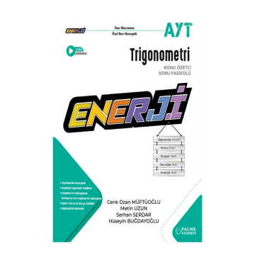 Palme Yayınları AYT Trigonometri Enerji Konu Özetli Soru Fasikülleri