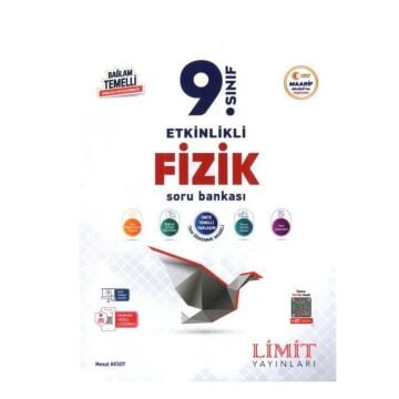Limit Yayınları 9. Sınıf Fizik Etkinlikli Maarif Soru Bankası Mesut Aksoy