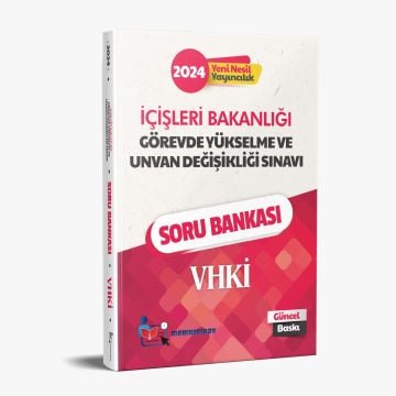 İçişleri Bakanlığı GYS Ve Unvan Değişikliği VHKİ Soru Bankası 2024