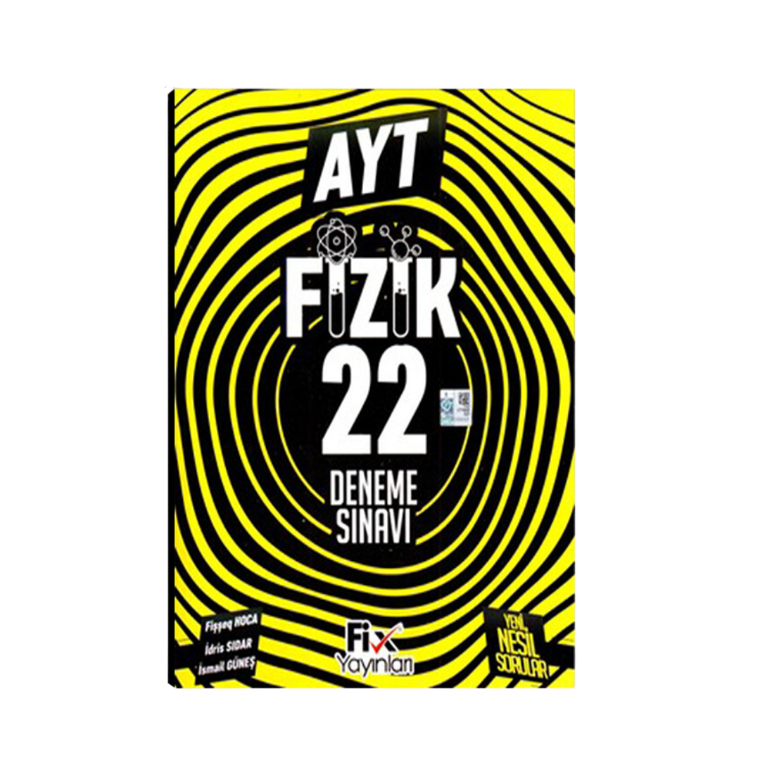 Fix Yayınları AYT Fizik 22 Denemeleri