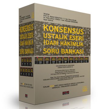 Konsensus Ustalık Eseri İdari Hakimlik Soru Bankası Savaş Yayınları