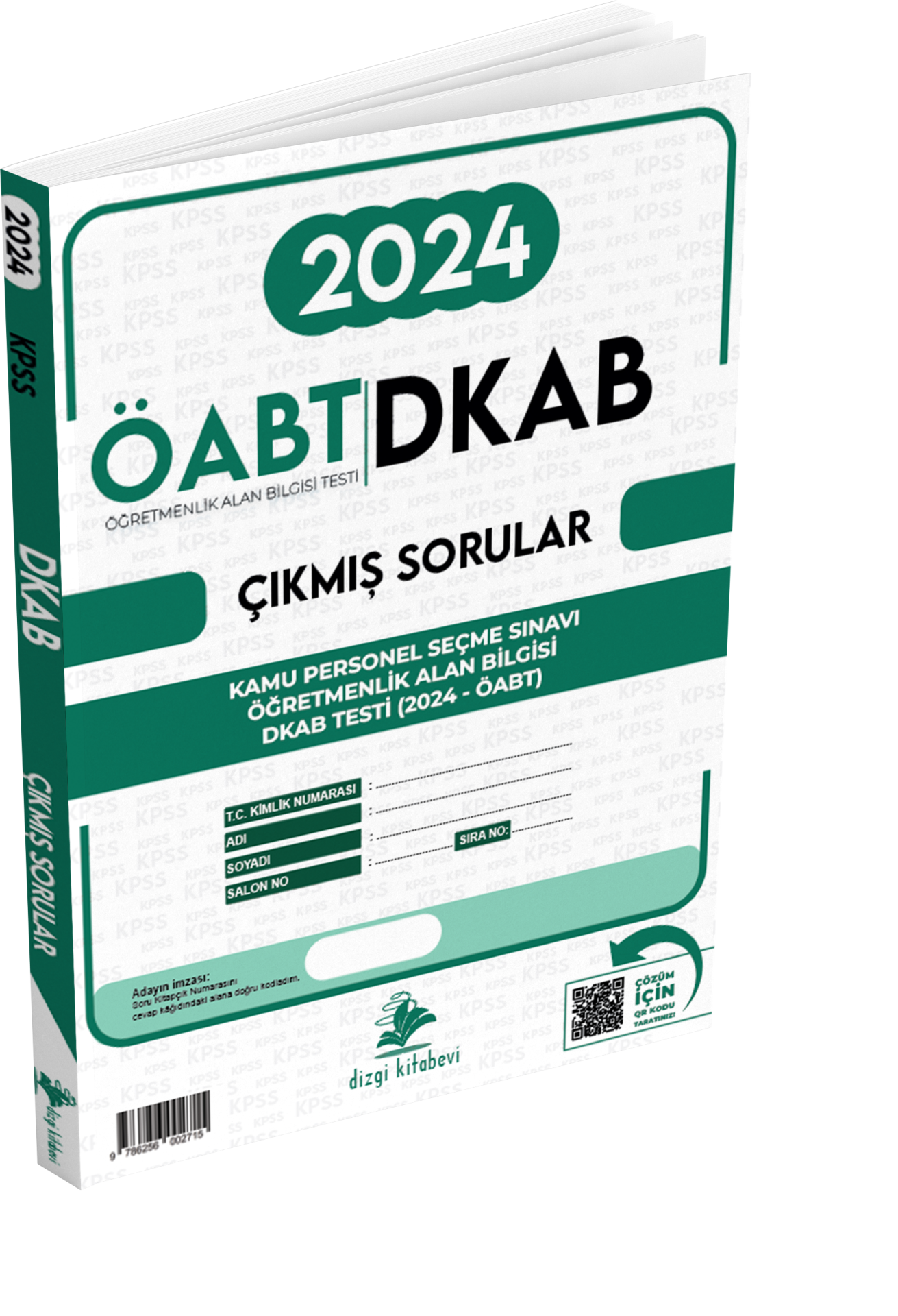 Dizgi Kitap Meb Ags Öabt Dkab Video Çözümlü 2024 Sınavı Tek Fasikül Orijinal Çıkmış Sorular
