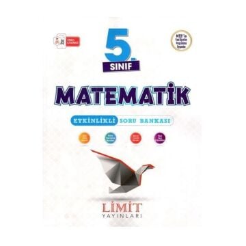 Limit Yayınları 5. Sınıf Matematik Etkinlikli Soru Bankası