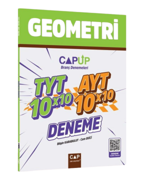 Çap Yayınları TYT AYT Geometri 10 X 10 Up Deneme