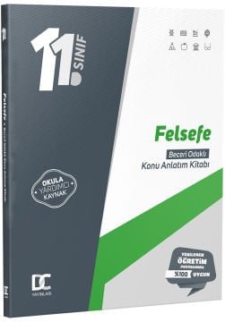 11. Sınıf Felsefe Beceri Odaklı Konu Anlatım Kitabı Doğru Cevap Yayınları