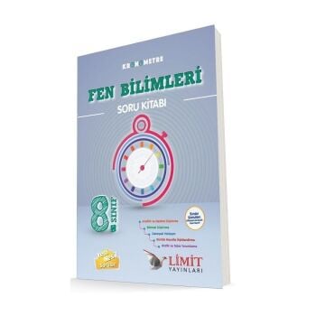 Limit Yayınları 8. Sınıf Kronometre Fen Bilimleri Soru Bankası