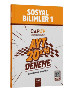 Çap Yayınları AYT Sosyal Bilimler 1 20 X 16 Up Deneme