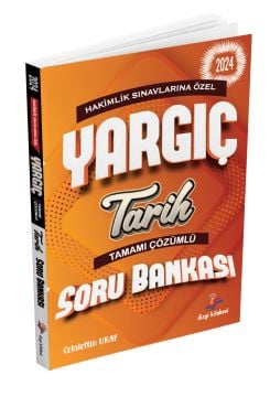 Dizgi Kitap Hakimlik Sınavına Özel Yargıç Tarih Tamamı Çözümlü Soru Bankası 2024