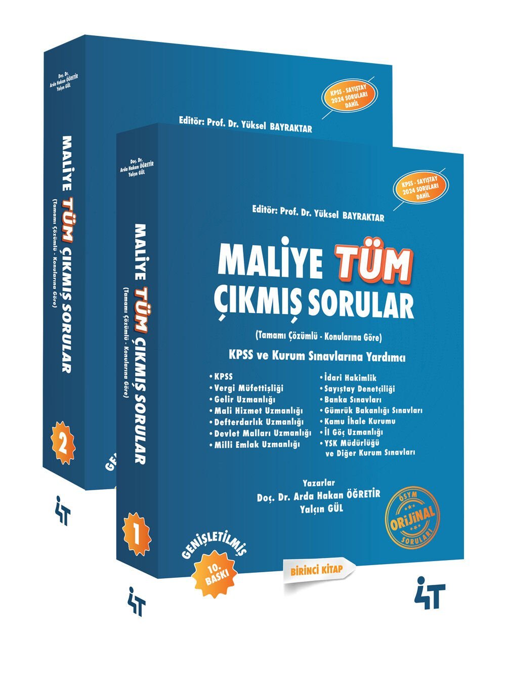 Maliye Çıkmış Sorular  9. Baskı 4T Yayınları