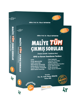 4T Yayınları Maliye Çıkmış Sorular  11.Baskı