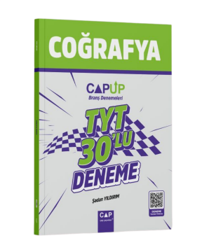Çap Yayınları TYT Coğrafya 30 X 5 Up Deneme