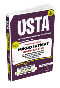 Dizgi Kitap 2025 Usta Mikro İktisat Konu Anlatımı ve Konularına Göre Tasnif Edilmiş Tamamı Çözümlü Çıkmış Sınav Soruları 2. Baskı Adem Kılıç