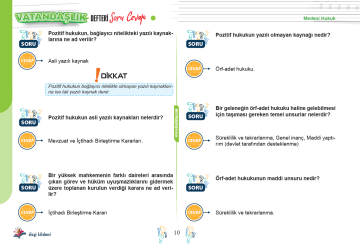 Dizgi Kitap KPSS Vatandaşlık 5 Günde Soru Cevap Defteri Lisans- Önlisans- OrtaÖğretim Serhat Güven  2024