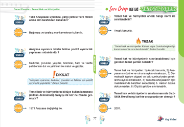 Dizgi Kitap KPSS Vatandaşlık 5 Günde Soru Cevap Defteri Lisans- Önlisans- OrtaÖğretim Serhat Güven  2024