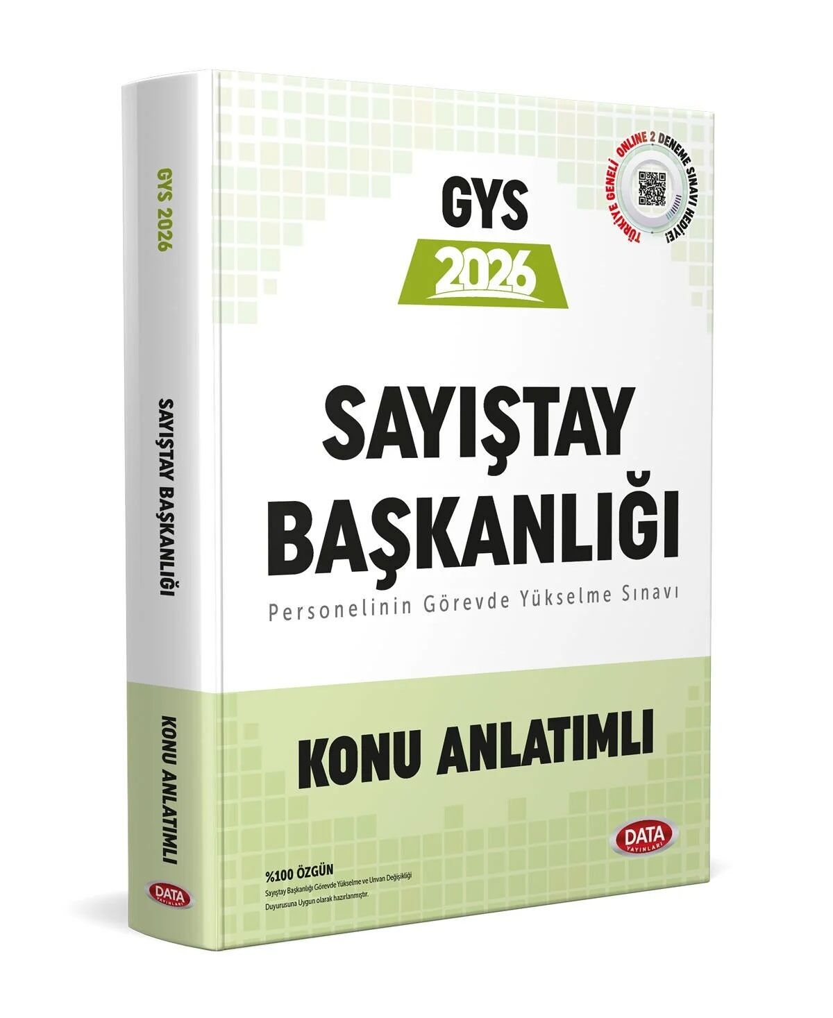 Sayıştay Başkanlığı 2026 GYS Konu Anlatımlı Data Yayınları