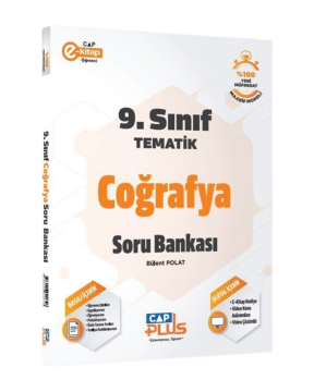 Çap Yayınları 9. Sınıf Coğrafya Tematik Soru Bankası