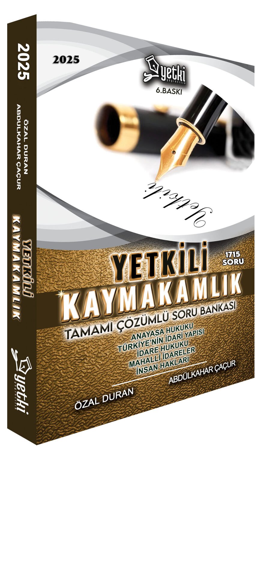 Yetkili Kaymakamlık Çözümlü Soru Bankası Yetki Yayınları 2025