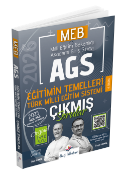 Dizgi Kitap 2026 MEB AGS Tamamı Video Çözümlü Eğitimin Temelleri Türk Milli Eğitim Sistemi Çıkmış Sorular 4. Baskı Ziya Sümer Özgür Hamal