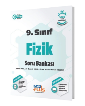 Çap Yayınları 9. Sınıf Fizik Plus Soru Bankası